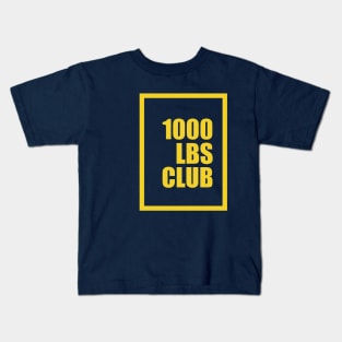 1000 lbs club Kids T-Shirt